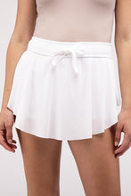 Ruffle Hem Tennis Skirt with Hidden Inner Pockets