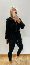 The Sweater Sleeve Jacket Top in Black