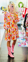 The Light Pink Floral Printed Dress