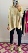 The Textured Pullover Top in Beige