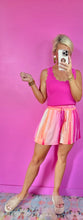 Take the Lead Shorts in Pink Combo