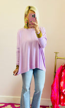 Cashmere Blend Lilac Sweater Top by Karlie