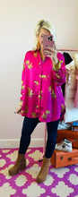 The Magenta Cheetah Top