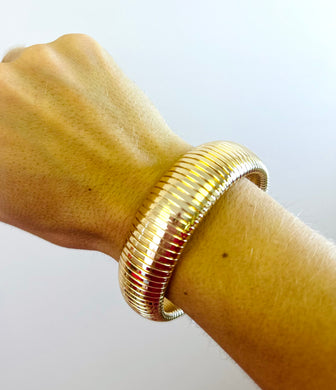 Gold Cobra Bracelet