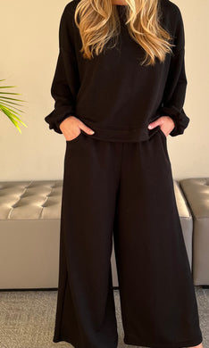 The Best Top & Pants Set in Black- NEW COLOR!
