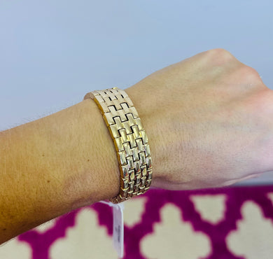 Stretch Watch Chain Bracelet