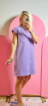The Textured Lilac Dress