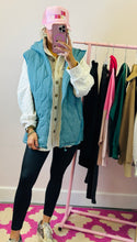 The Quilted Vest Top in Teal