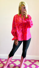 The Pink & Orange Zebra Top by Karlie