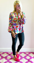 The Retro Printed Top by Karlie