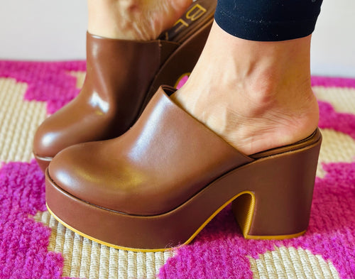 The Jayde Shoes in Cognac by Matisse