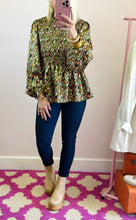 The Olive Cheetah Top