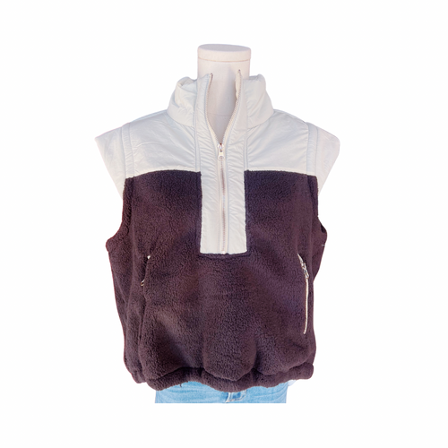 Sherpa Puffer Vest