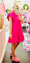 The Sandy Poplin Dress in Pink
